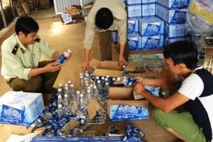 Một vụ xử lý nhái thương hiệu Aquafina
