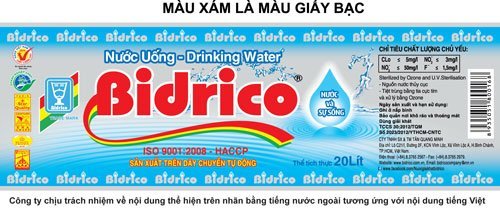 Nhãn nước Bicrico mới Nhãn nước Bicrico mới